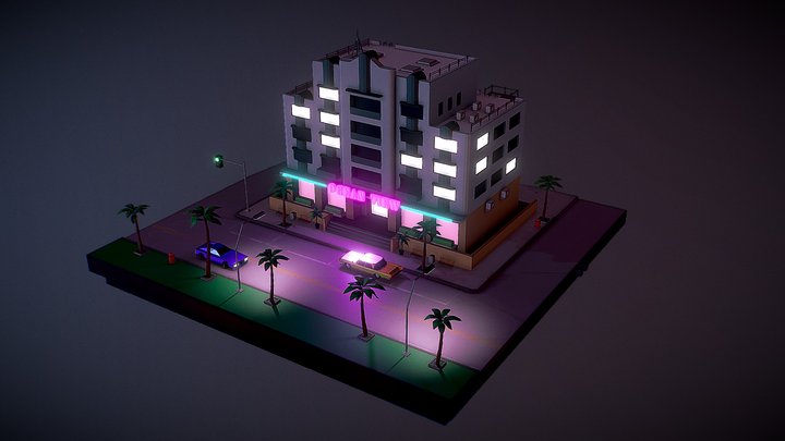 GTA Vice City 3D Model