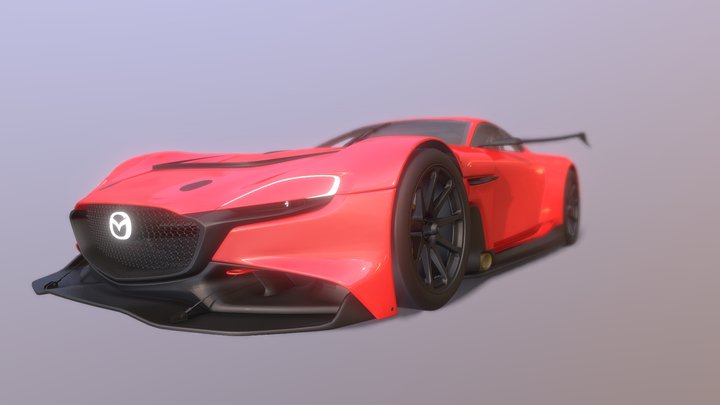 Mazda RX-Vision GT3 Concept 3D Model