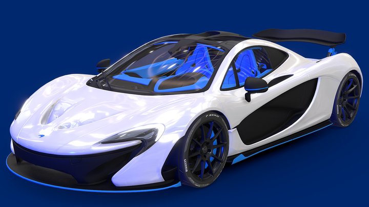 FREE - McLaren P1 MSO 3D Model